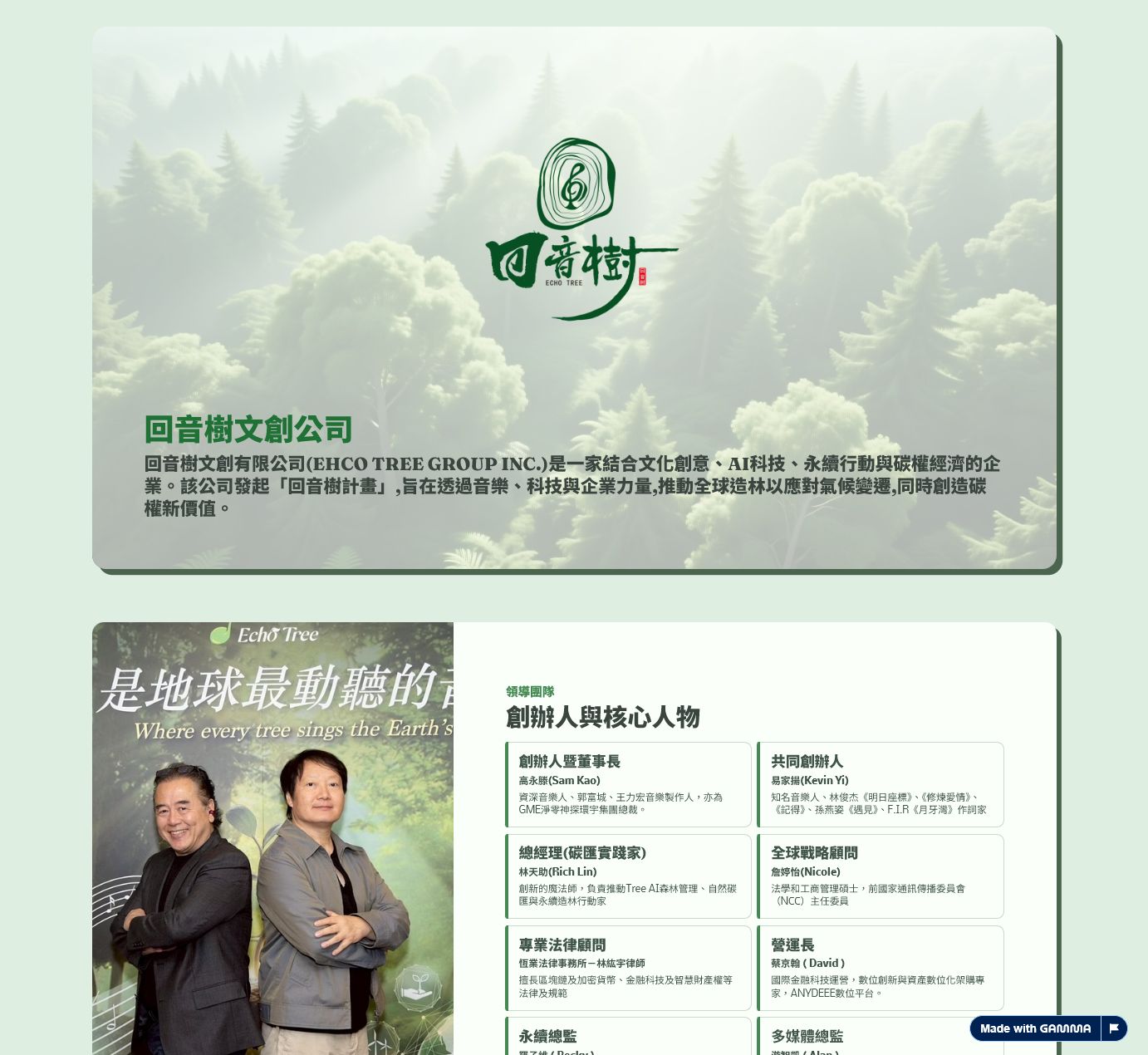 回音樹計畫 Gamma 封面